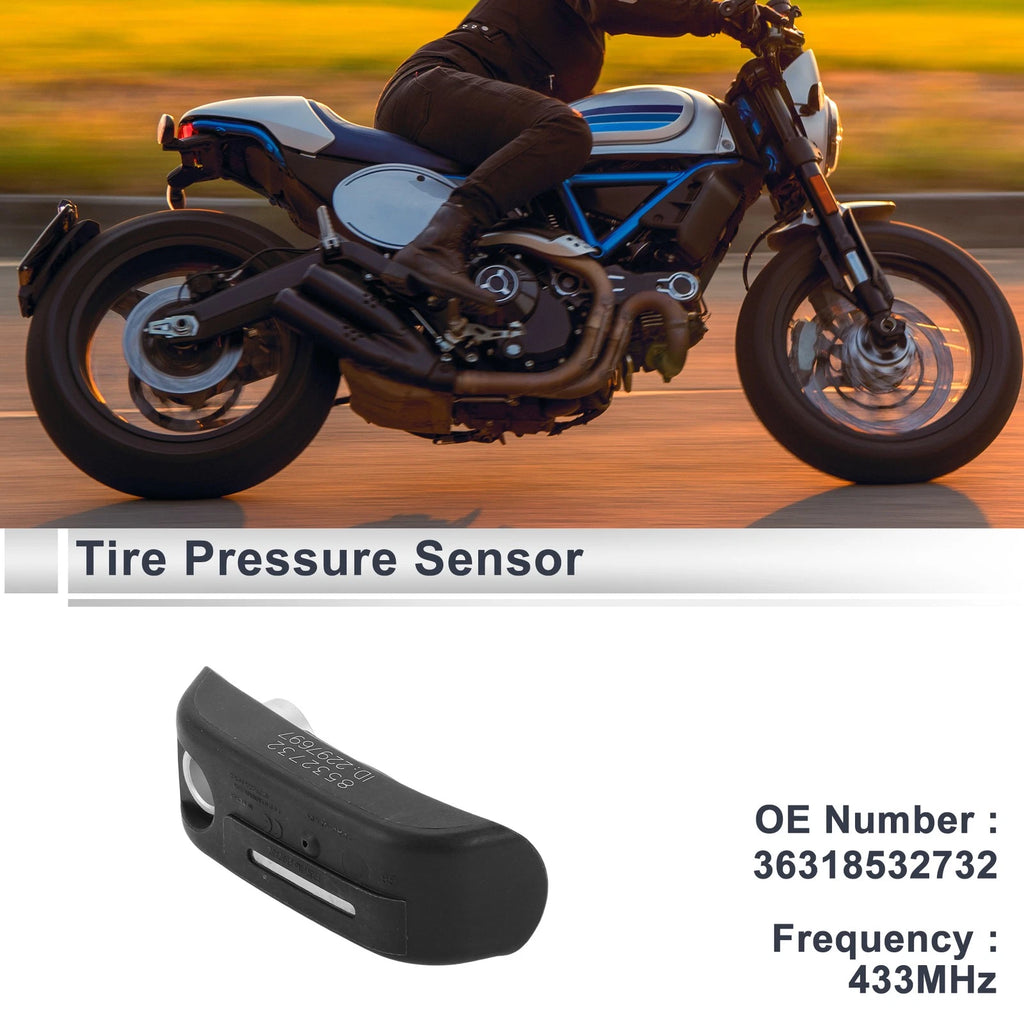 Tire Pressure Sensor Replacement for BMW K1200 K1300 K1600 (2005–2016)