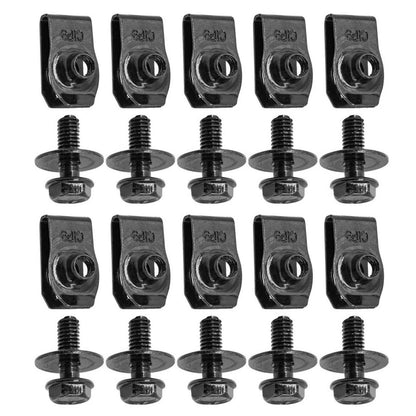 20 PCS Body Bolts with U-nut Clamp Kit for