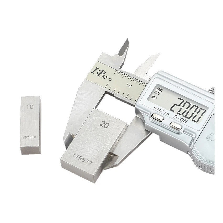 Precision Block Gauge for Exact Measurements (Hardness 63)