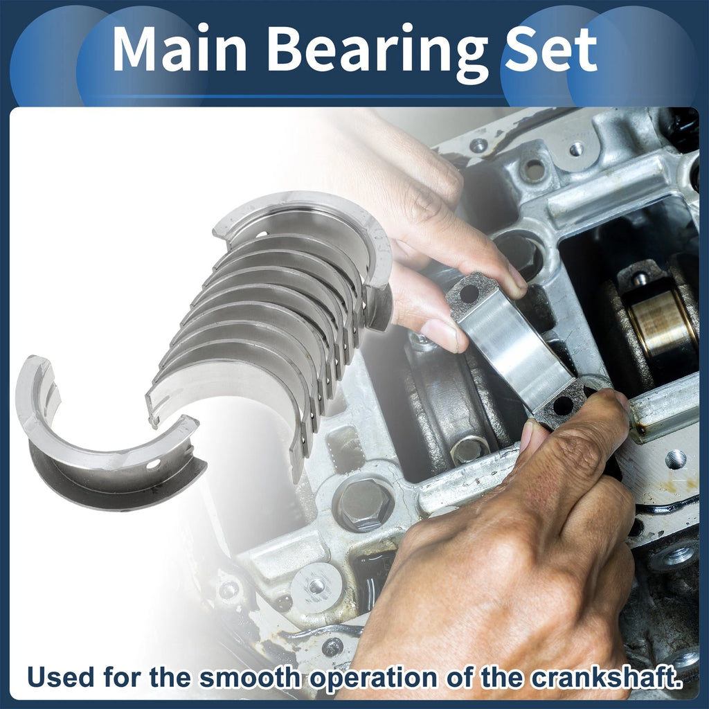 Main Bearing Set Replacement for Mitsubishi Lancer (1969–1988)