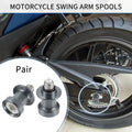 Motorcycle Swingarm Spools 10mm Replacement for Yamaha (2000–2020)