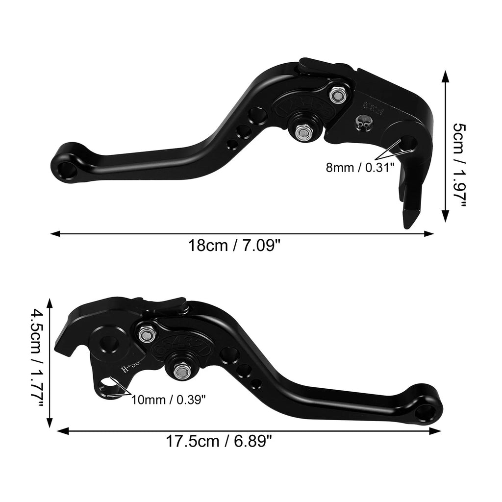 Motorcycle Brake Clutch Levers CNC Replacement Pair for Honda CBR1000RR (2004–2007)