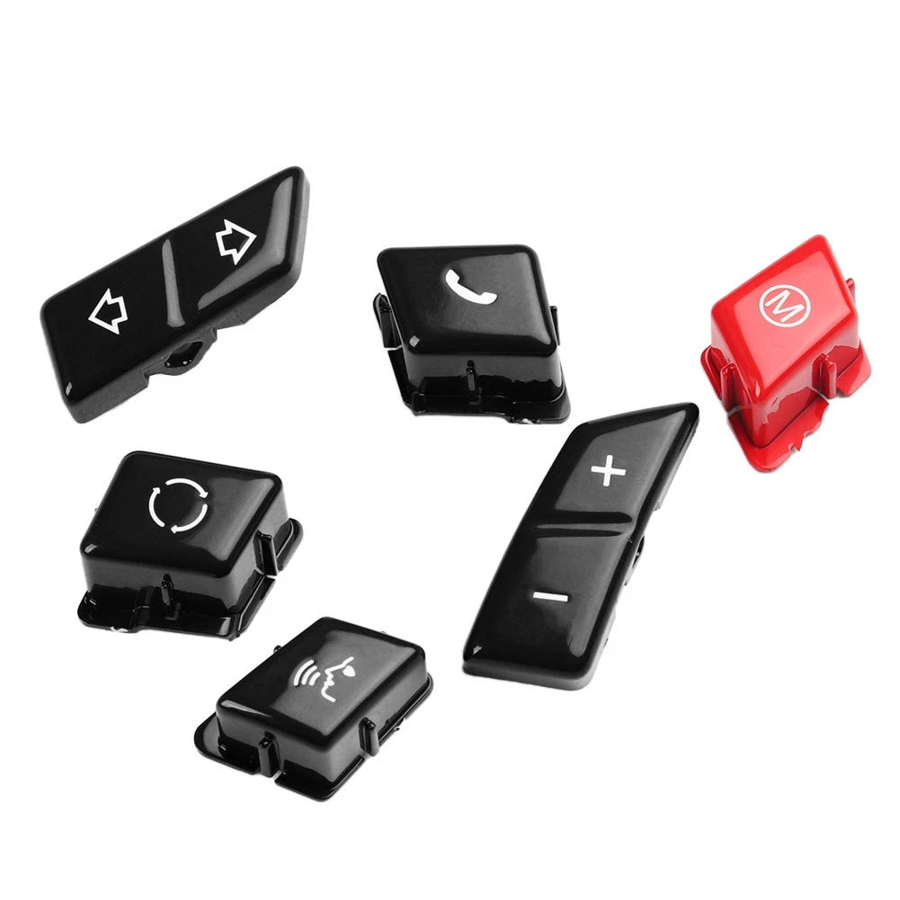 Steering Wheel Switch Button Cover for BMW M3 E90 E92 E93 (2007–2013)
