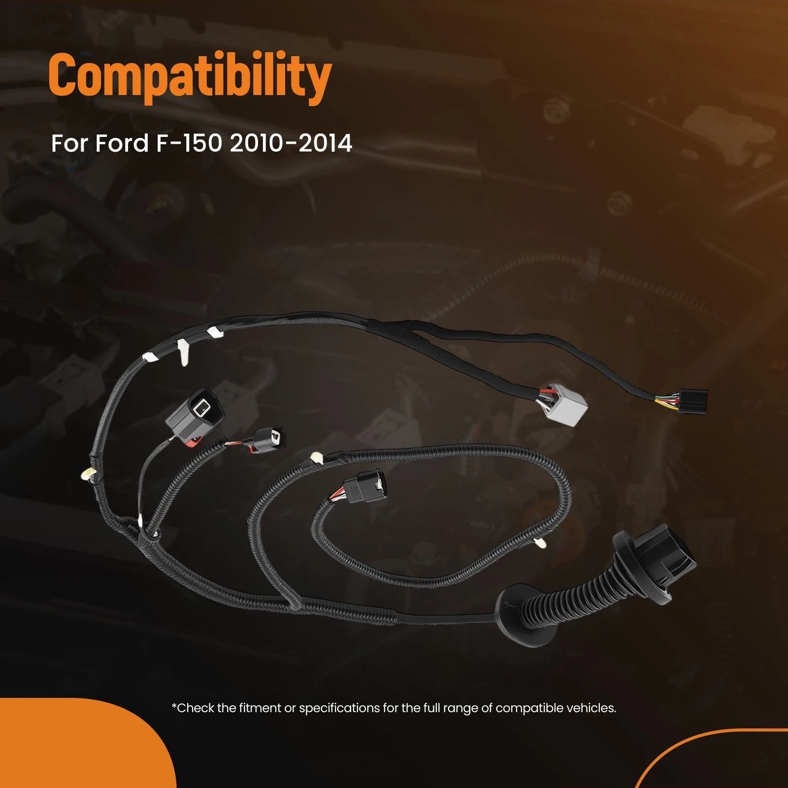 Door Cable Component Set for Ford F-150 (2009–2014) AL3T14632-DC