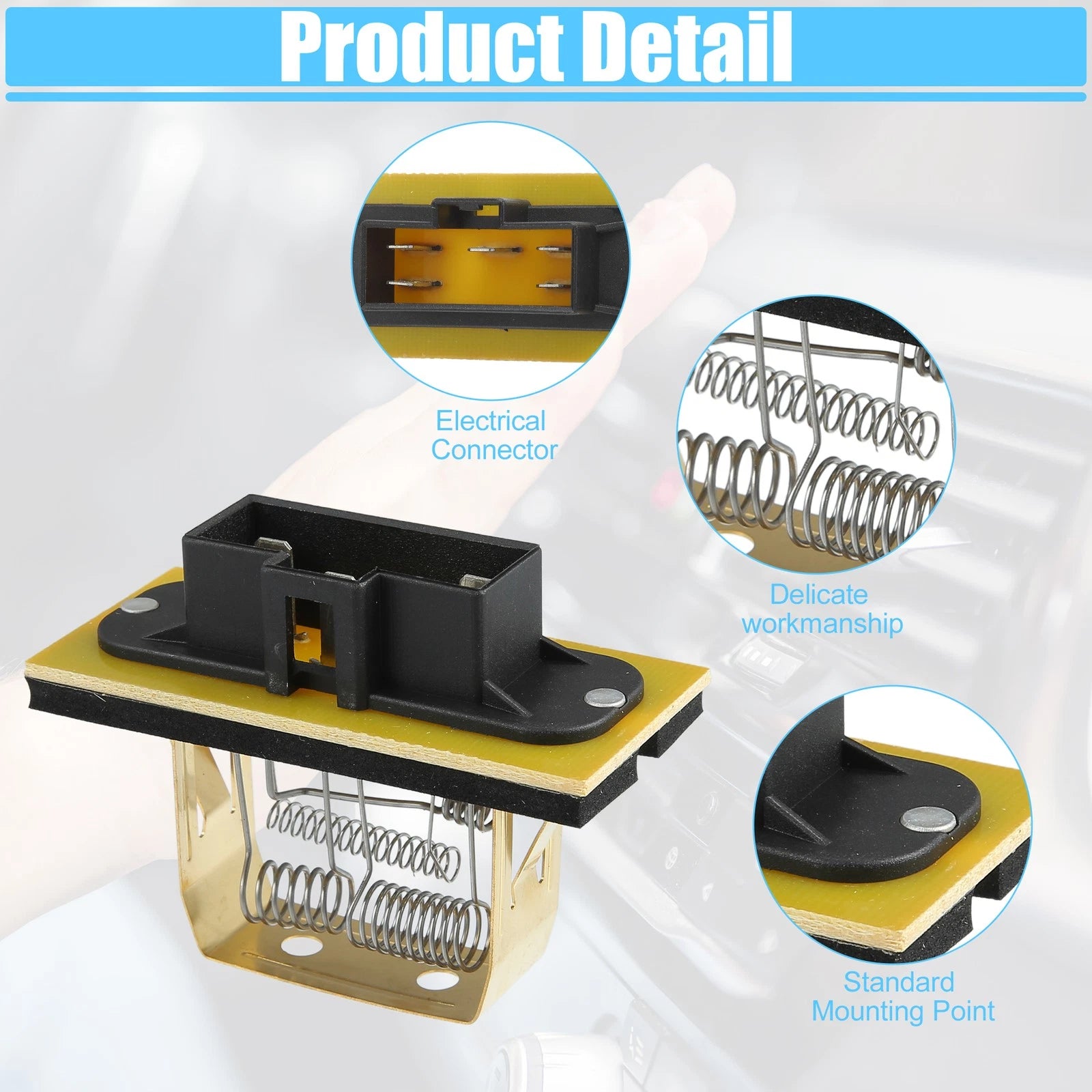 HVAC Blower Motor Resistor AC Control Module for Dodge Grand Caravan (1996–2000)