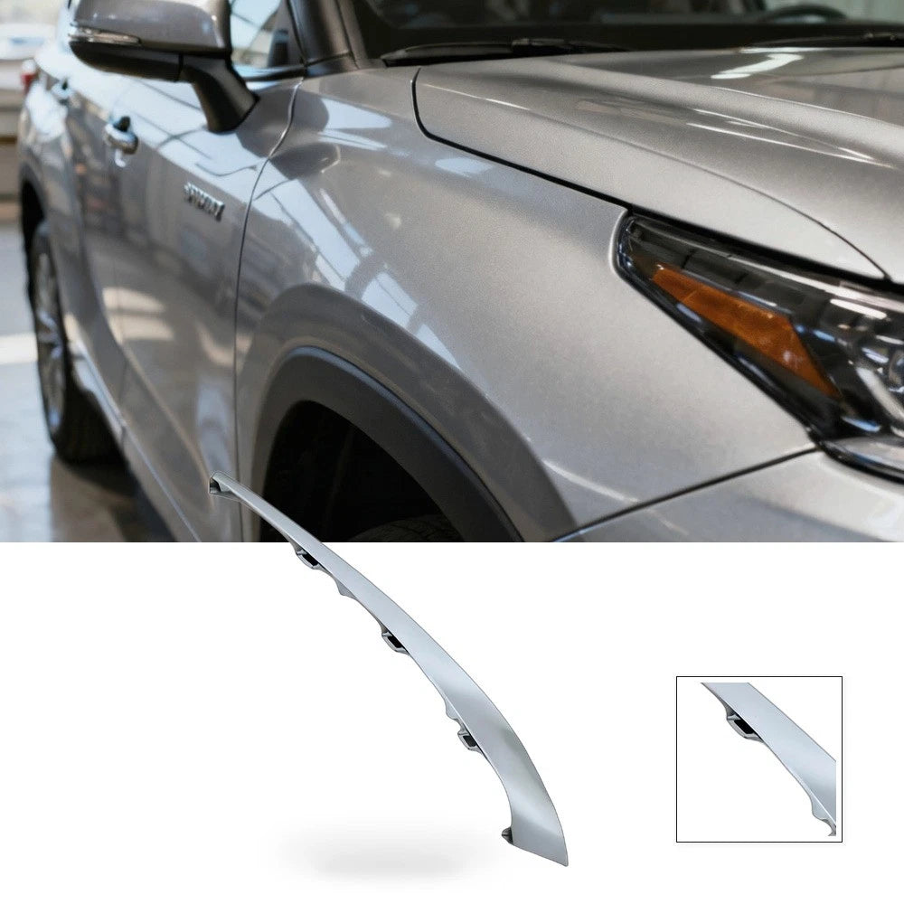 Front Bumper Lower Corner Spoiler Trim Left for Toyota Highlander (2024)