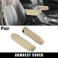 Front Seat Armrest Cover Pair Replacement for Honda Odyssey (2005–2010) Beige