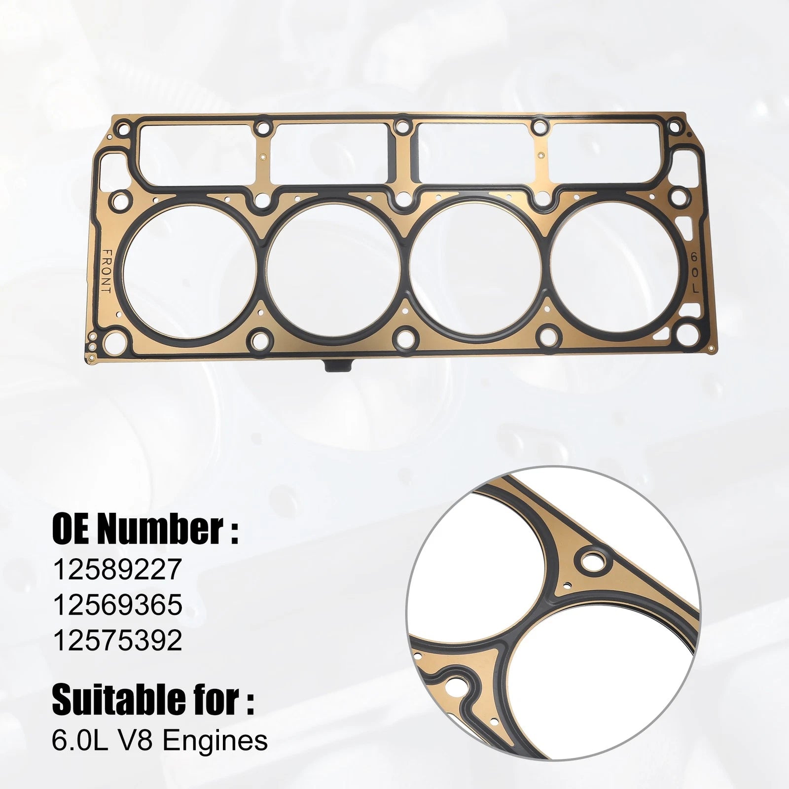 Cylinder Head Gasket Replacement for Cadillac Escalade Chevrolet (2007–2014)