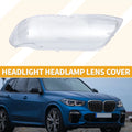 Headlight Lens Cover Front Left Replacement for BMW X5 (2004–2006)