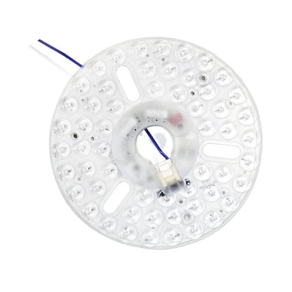 3-Color Dimming LED Ceiling Fan Light PC Diffuser (No Part Numbers)