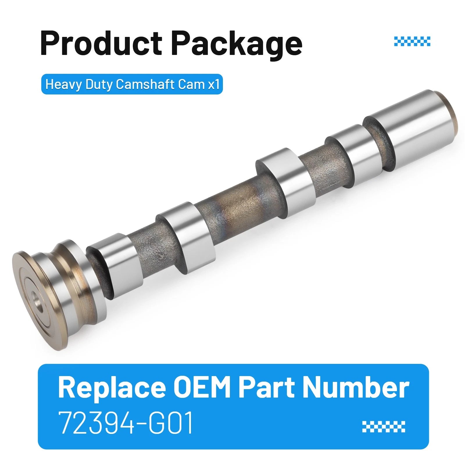 Camshaft 72394-G01 for EZGO MCI 295cc 350cc Golf Cart (2003–Present)