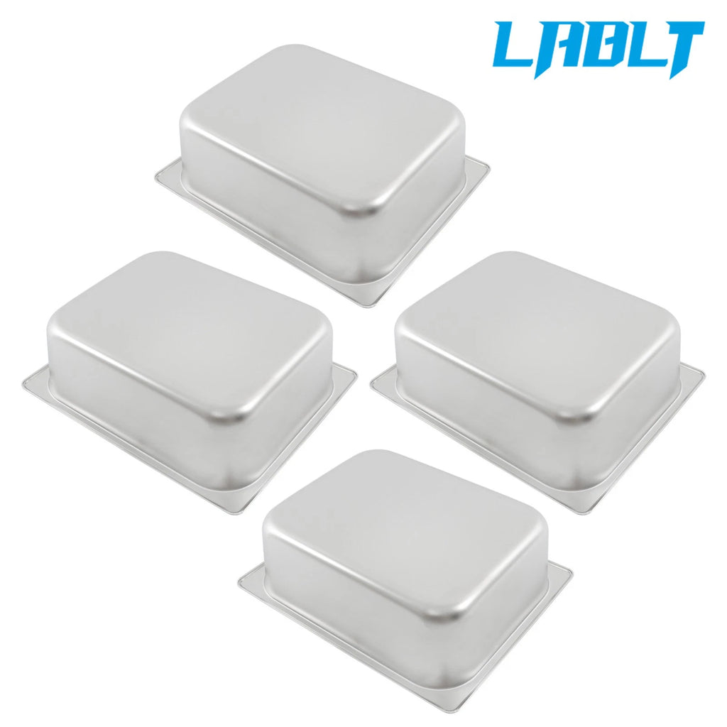 4-Pack Non-Stick Steam Table Pans for Kitchen Utensils
