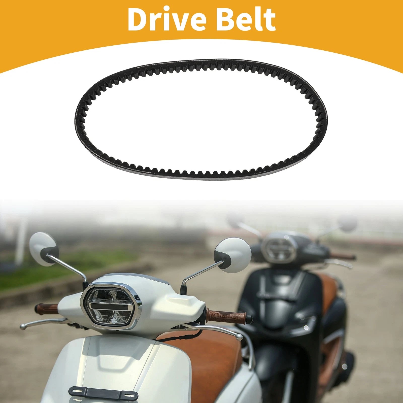 Drive Belt V Belt Replacement for Honda Elite CH150 (1985–1987) Motorcycle