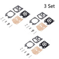 Set of 3 Carburetor Repair Kits for Stihl 021 023 MS210 MS230 (Walbro K11-WAT)
