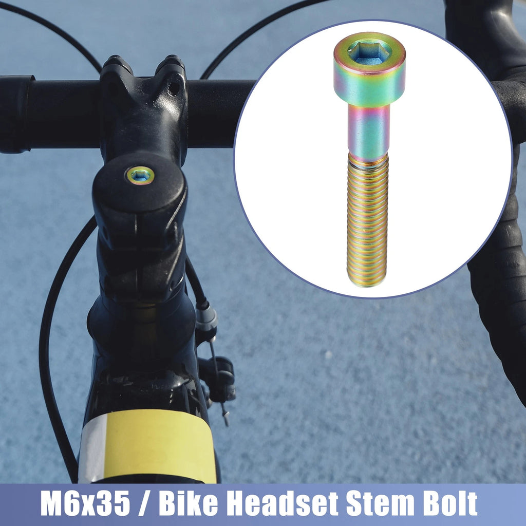 Bike Stem Bolt M6x35 Replacement for Universal Bicycle Headset Stem (2000–2000)