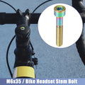 Bike Stem Bolt M6x35 Replacement for Universal Bicycle Headset Stem (2000–2000)