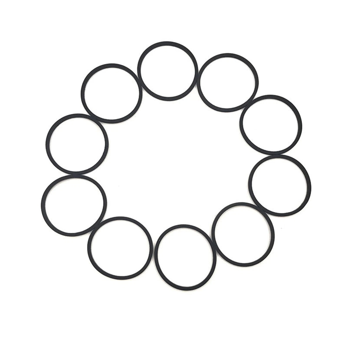 10Pcs Rubber Belt Ring for Xbox 360 (2005–2013)