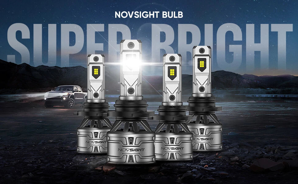 4X 9005 9006 LED Headlight Bulbs for