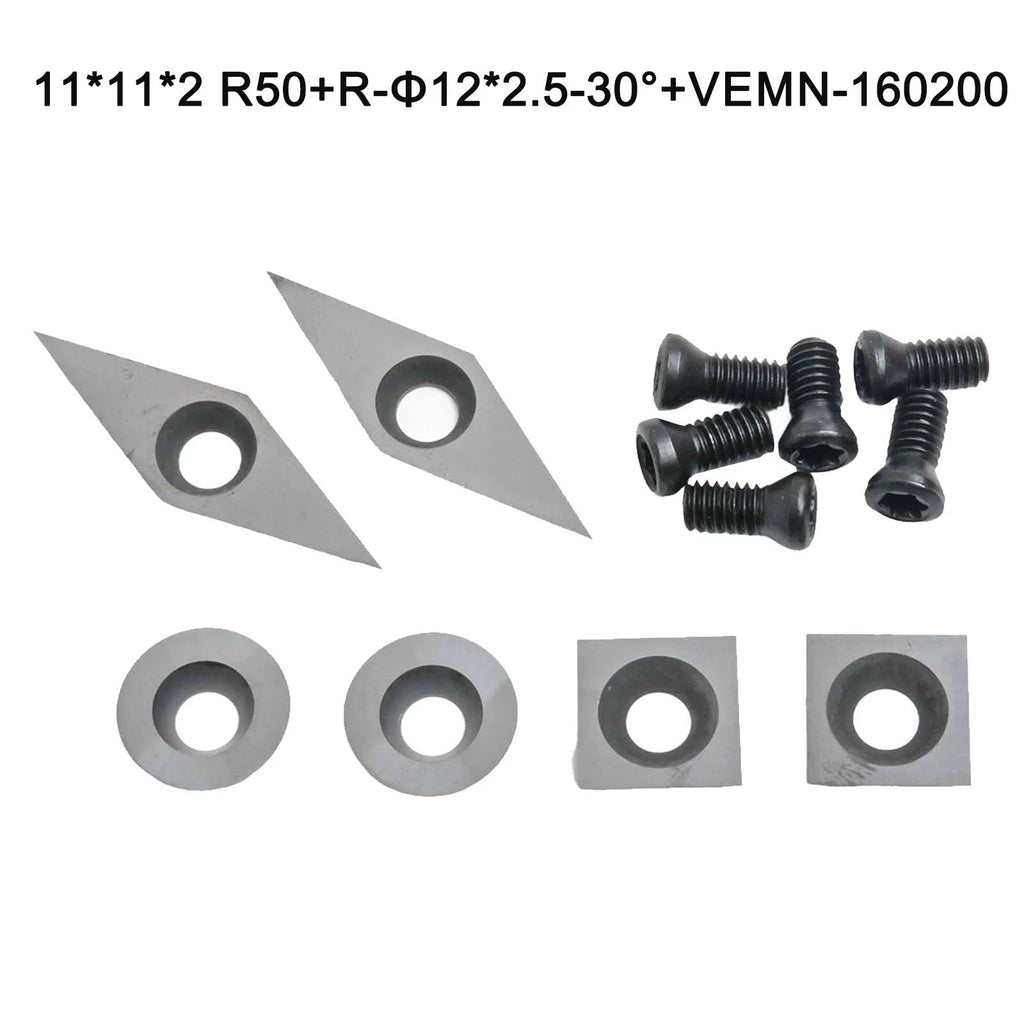 Carbide Cutters Insert Set for Turning Tasks