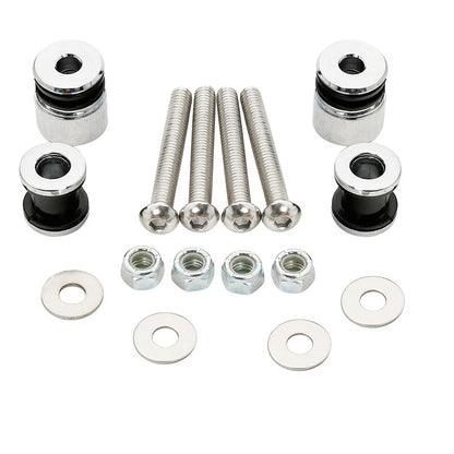 Sissy Bar Rack Docking Hardware Kit for Harley Softail (FLSTC, FXSTSB, FXSTC, FLSTF)