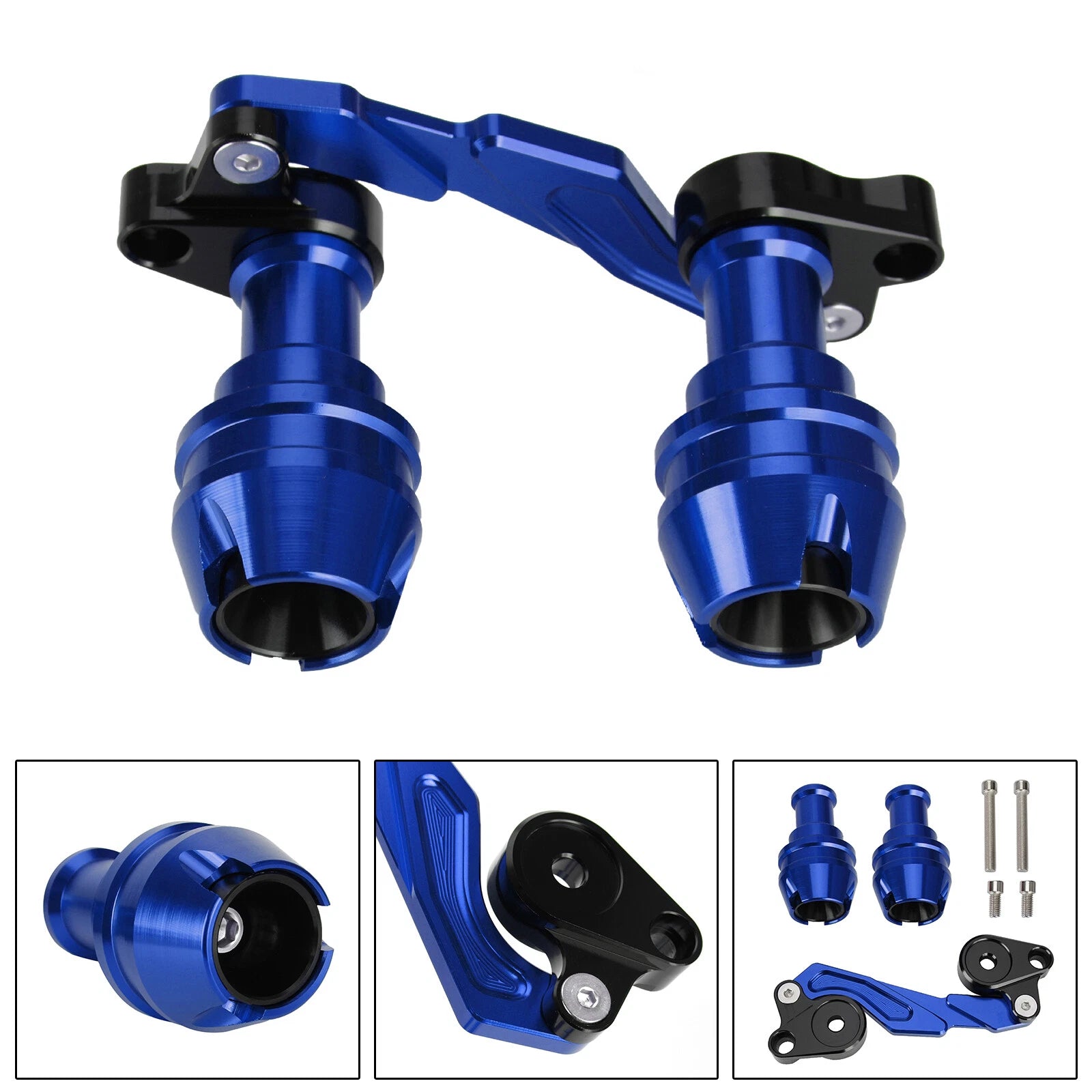 CNC Anti-Crash Frame Sliders for Yamaha NVX Aerox NMAX (2015–2019)
