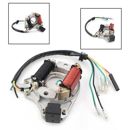 Stator Magneto 2 Coil for Taotao Coolster Qiye ATV (50cc–125cc)