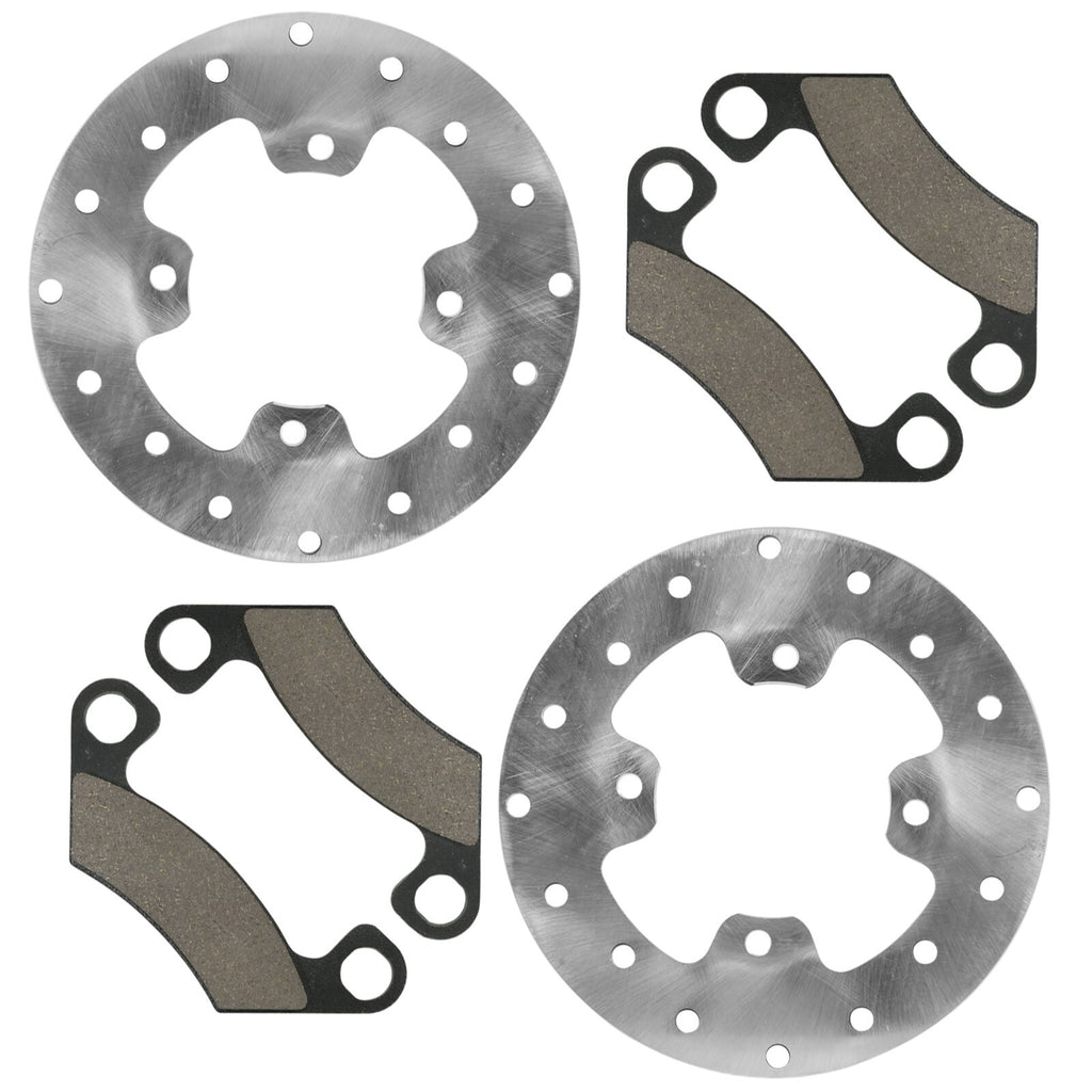 Rear Brake Pads With Disc Rotor Replacement for John Deere RSX860i (2020–2024)