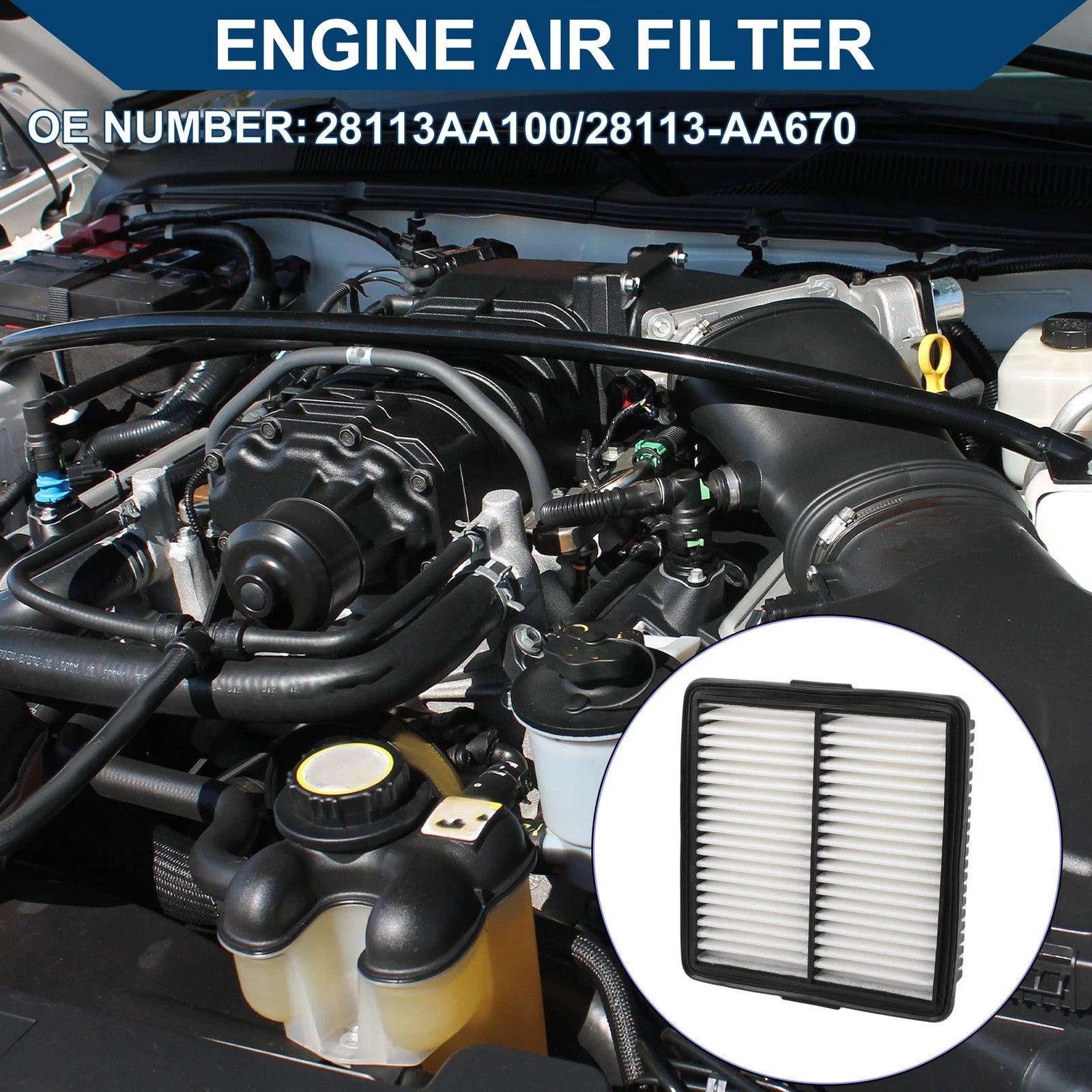 Engine Air Filter Replacement for Hyundai Elantra Elantra GT (2021–2024)