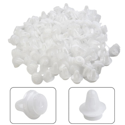 100 PCS Bumper Fender Plastic Rivets Retainer Push Pin Clips for Universal