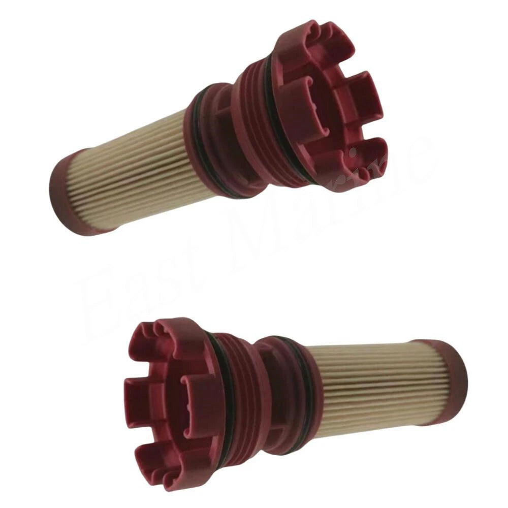 2X Fuel Filter for Mercruiser Stern Drive 4.5 6.2L (18-7981, 35-8M0122423)