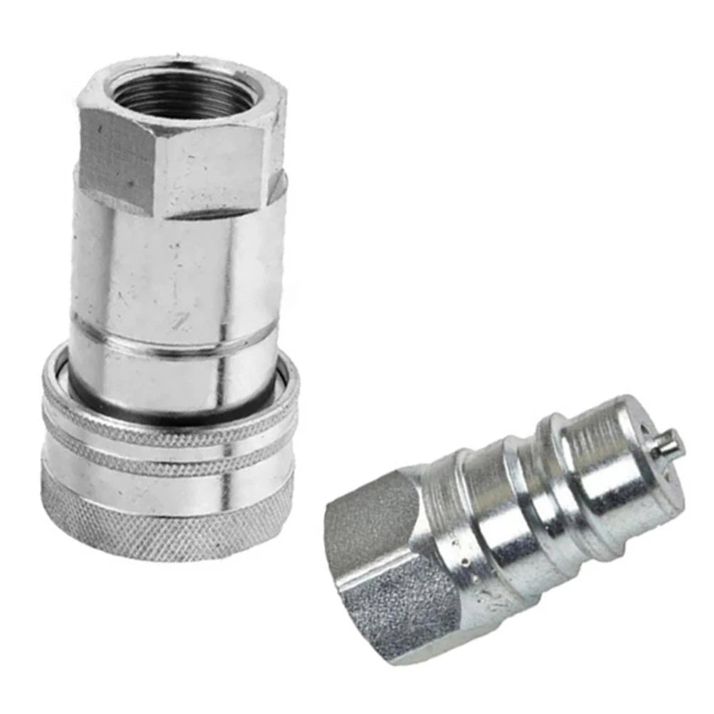 2X Quick Connect Hydraulic Coupler for AM102487 AM102420 Tractor