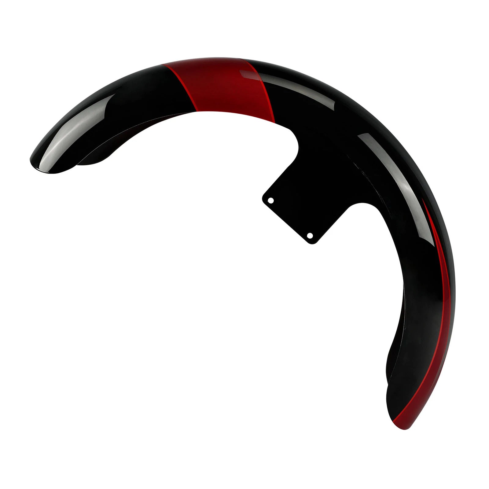 21" Front Fender for Harley Electra Glide (1997–2013) Starfire Black/Atomic Red