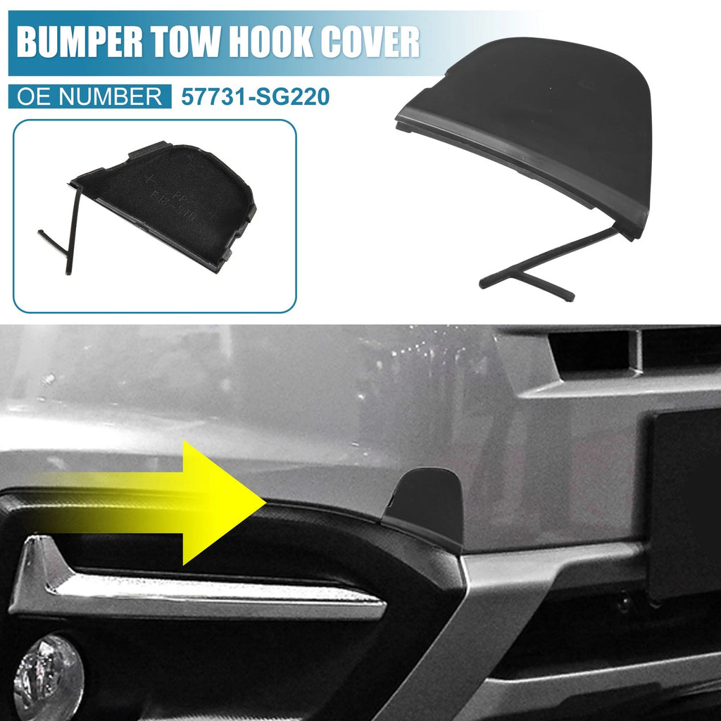 Tow Hook Cover Front Right Replacement for Subaru Forester (2016–2018)