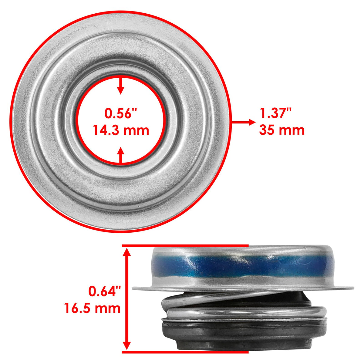 Mechanical Water Pump Seal for Polaris (2005–2018)