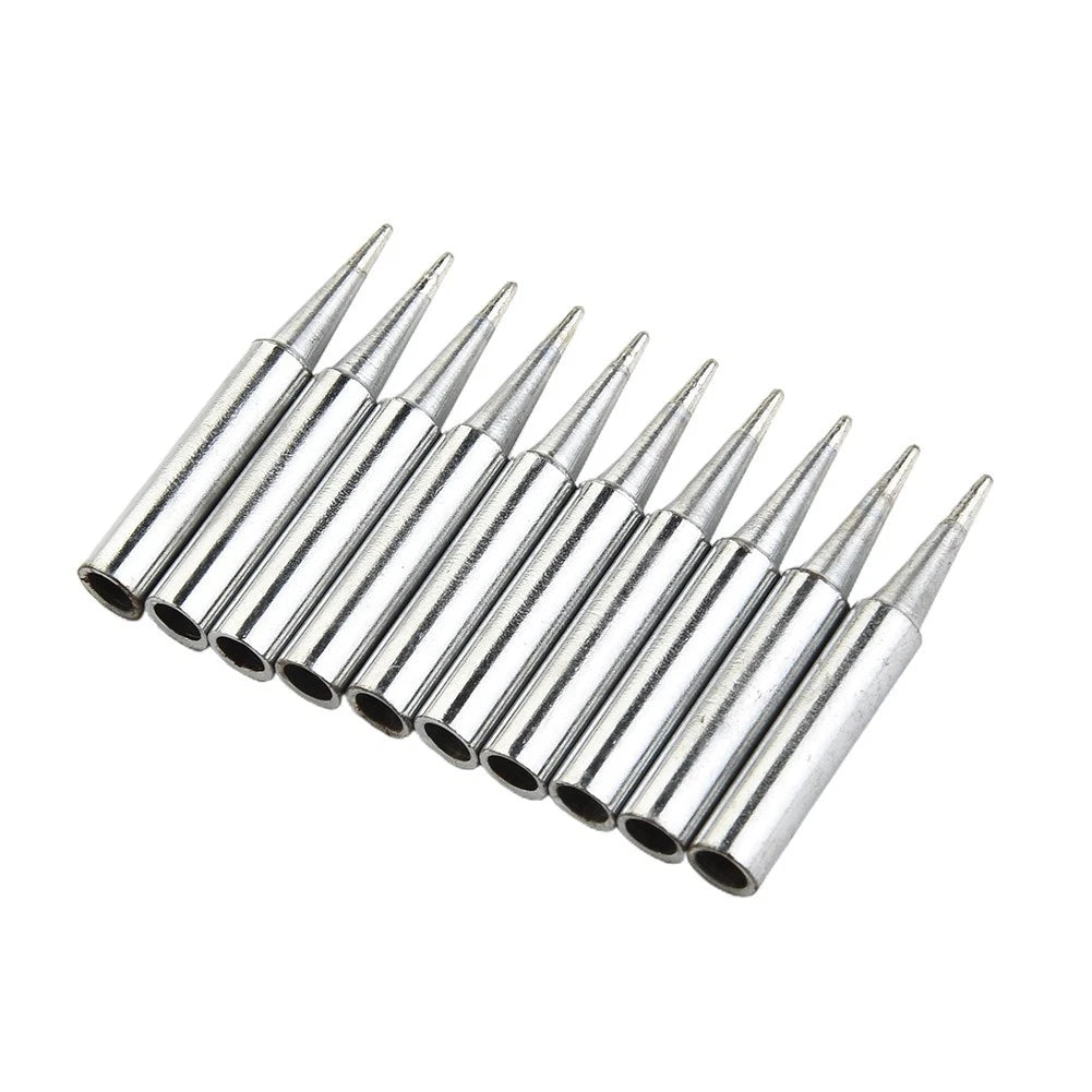 10pcs Solder Iron Tips for Workshop Equipment