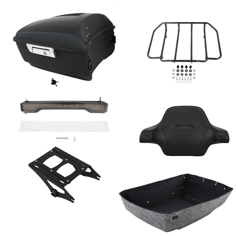 Trunk Pad Rack Light Mount for Harley CVO Road Glide (2014–2026)