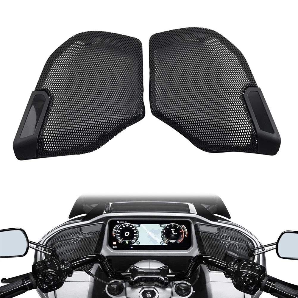 Front Fairing Speaker Grille Mesh Cover for Harley Road Glide FLTRX CVO (2024–2025)