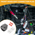 6 Pin Front Headlight Connector Plug Replacement for Toyota (2005–2023)