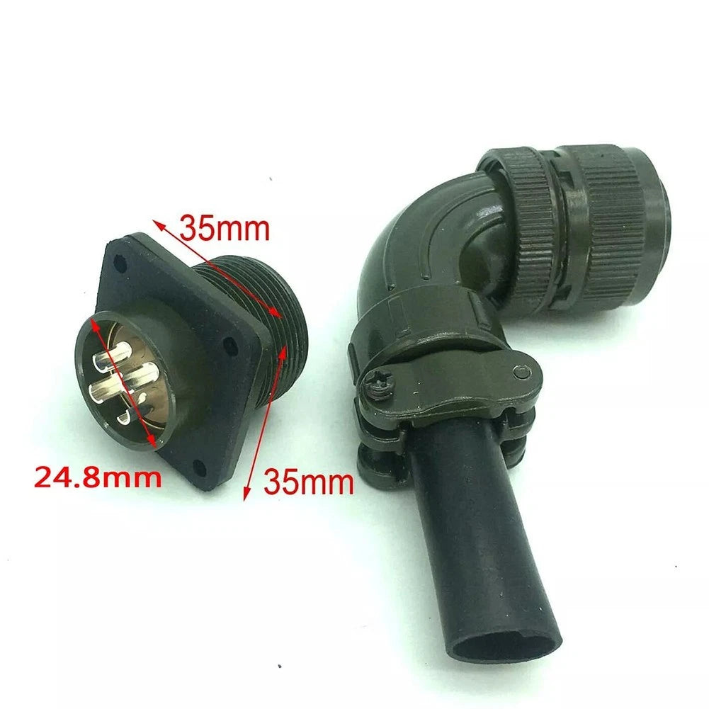 Complete Aviation Connector Set 3108 1810S 4 Pin for Various Applications