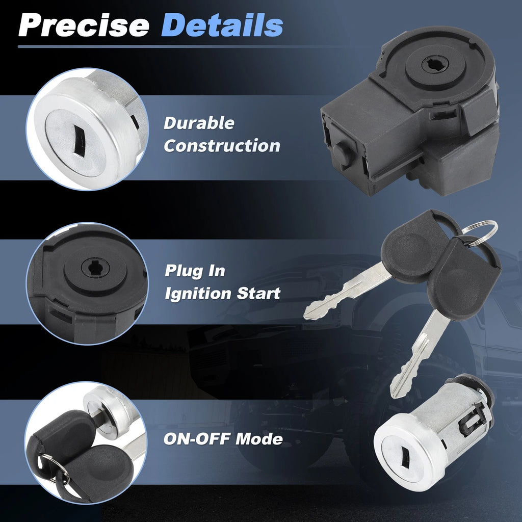 Ignition Switch Lock Cylinder Kit for Ford Expedition (2005–2017) No.5F9Z11582BA