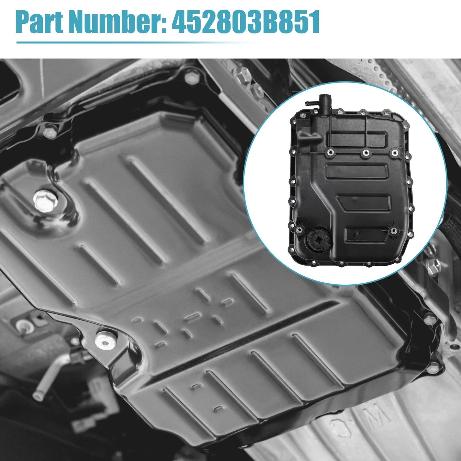 Oil Pan Cover Replacement Set for Hyundai Santa Fe (2013–2018)
