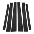 6 Pcs Door Pillar Window Trim Replacement for Mitsubishi Pajero (2009–2015)