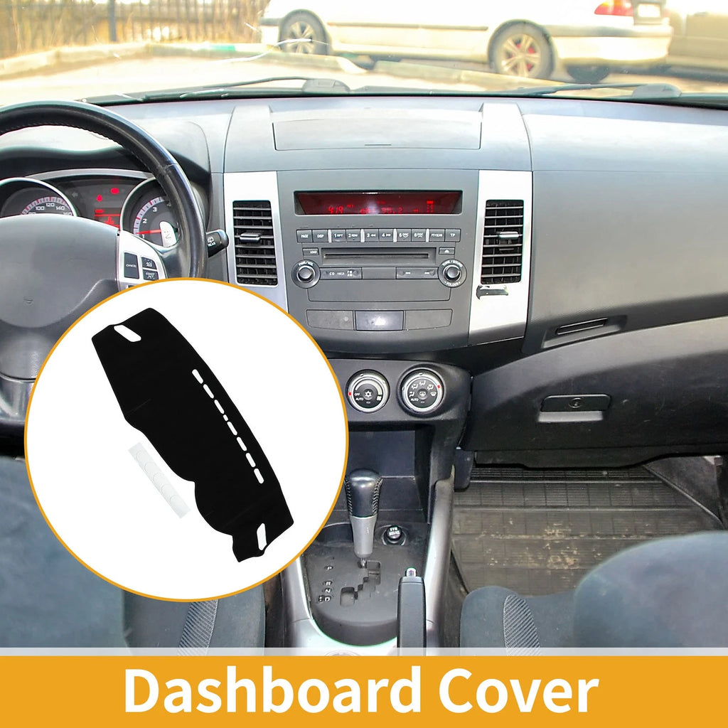 Dashboard Cover for Mitsubishi Outlander 2013-2018 Black
