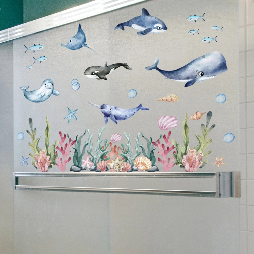 Static Cling Sticker for Glass 11.81x23.62in Double Sided