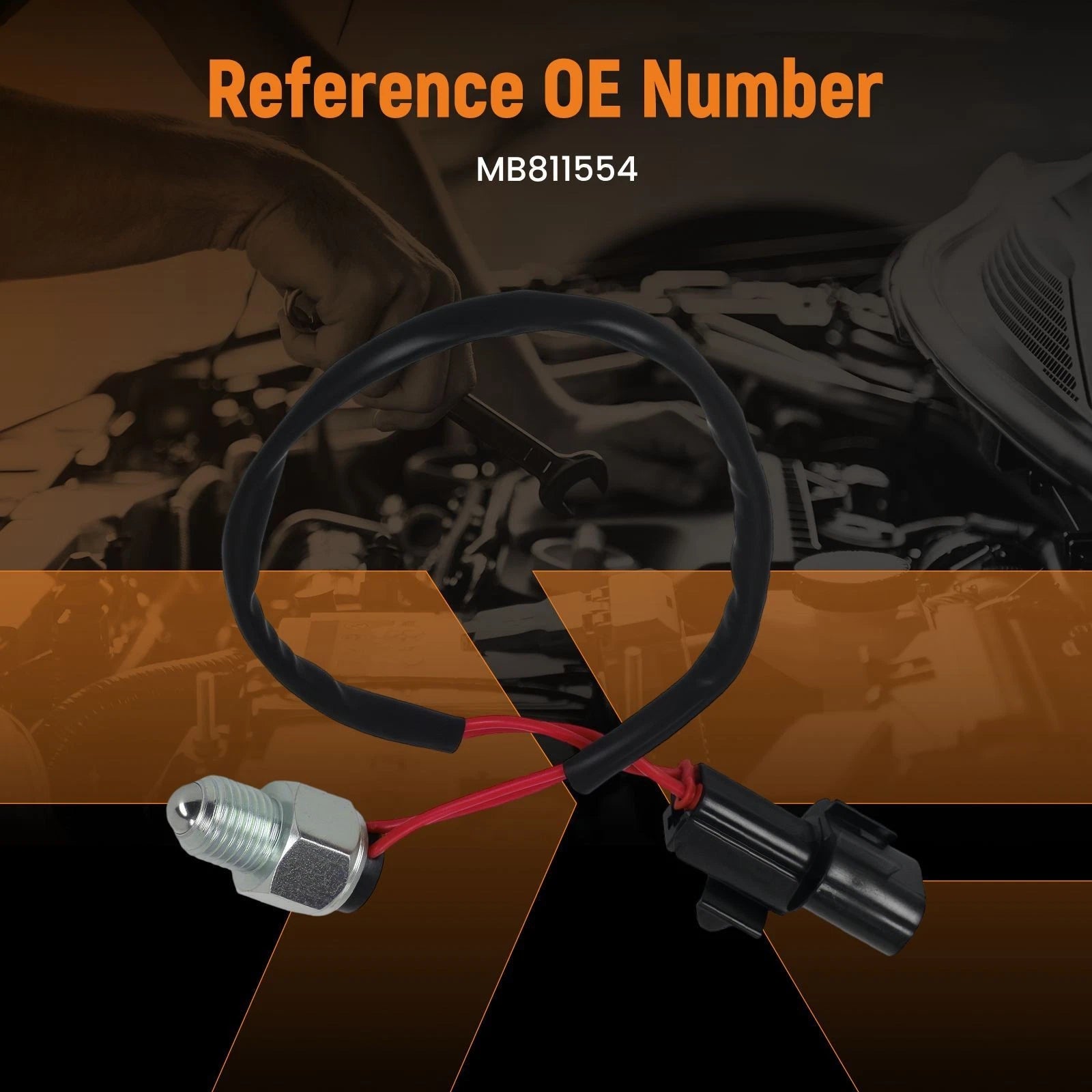 Dashboard Indicator Switch for Mitsubishi Montero Space Gear (1991–2000) MB811554