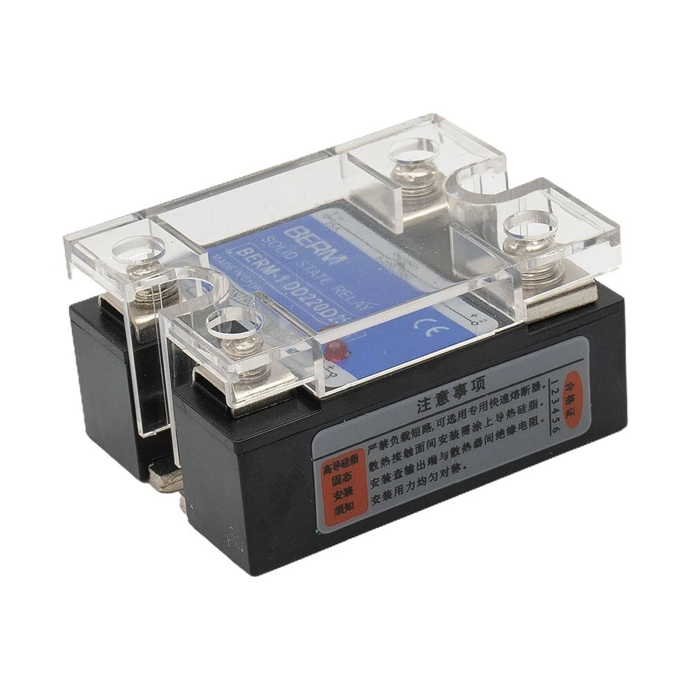 SSR-25DD Solid State Relay for DC Input 3-32VDC to Output 5-240VDC 25A