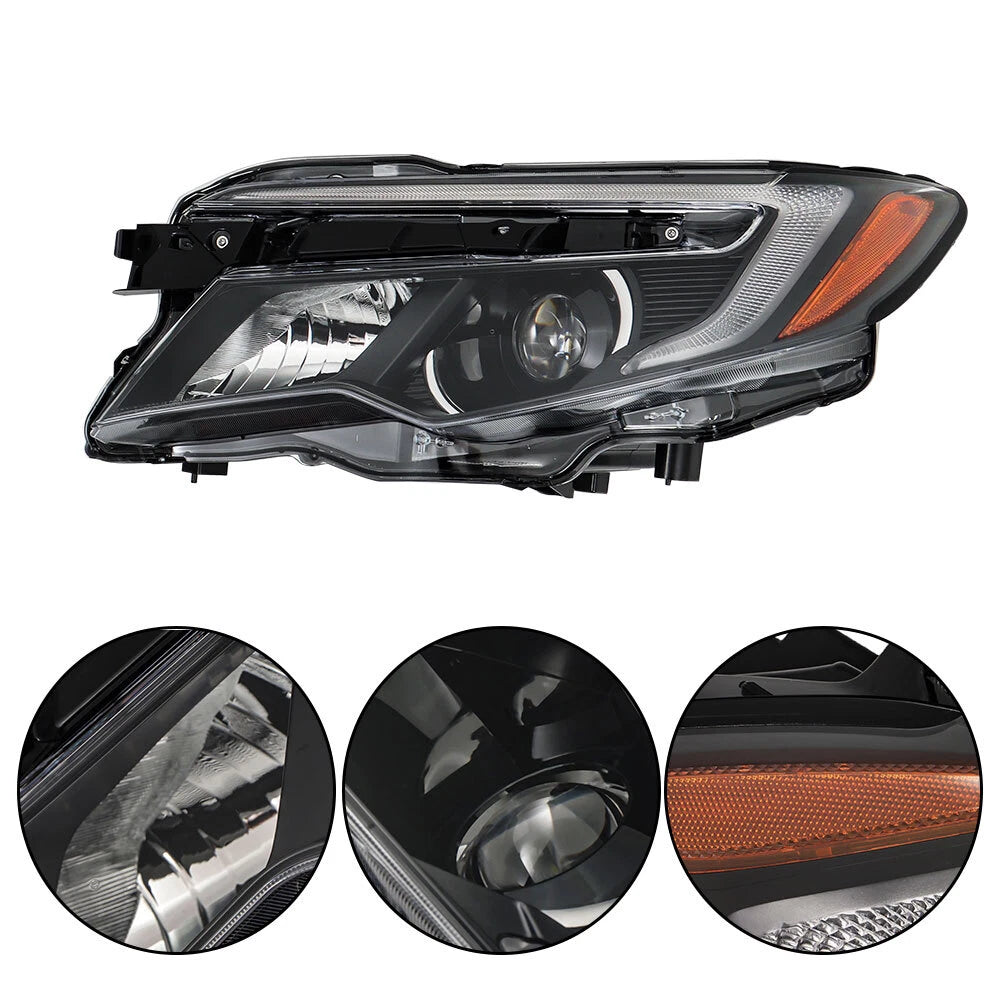 Pair LED Headlights for Honda Pilot (2016–2018) & Ridgeline (2017–2020)