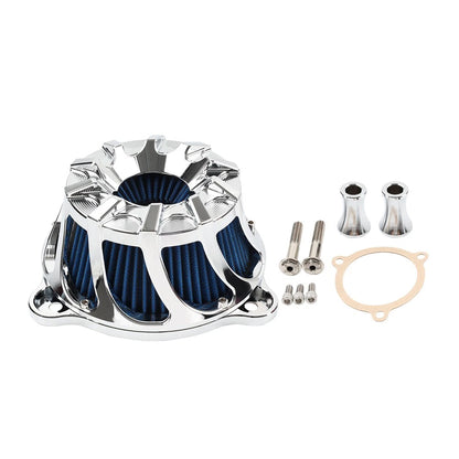 Air Cleaner Intake Filter Kit for Harley Touring Street Glide Road King (2008–2016)