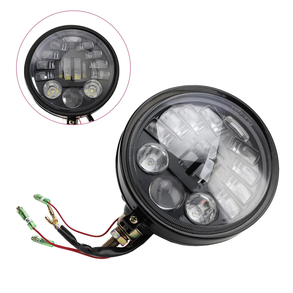 5.75" Spotlight Headlight Fog Light for Motorcycle (#82)