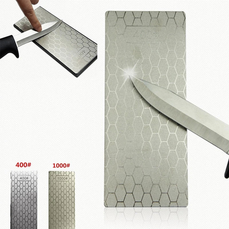 Diamond Sharpening Stone for Whetstone Sharpener Tool (Single Side)